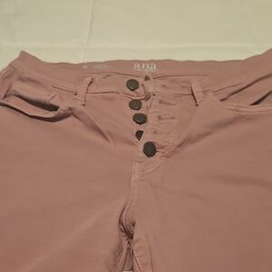 a.n.a Women's Dusty Pink High Rise Jeans